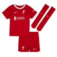 Liverpool Thiago Alcantara #6 Domaci Dres za djecu 2023-24 Kratak Rukav (+ Kratke hlače)